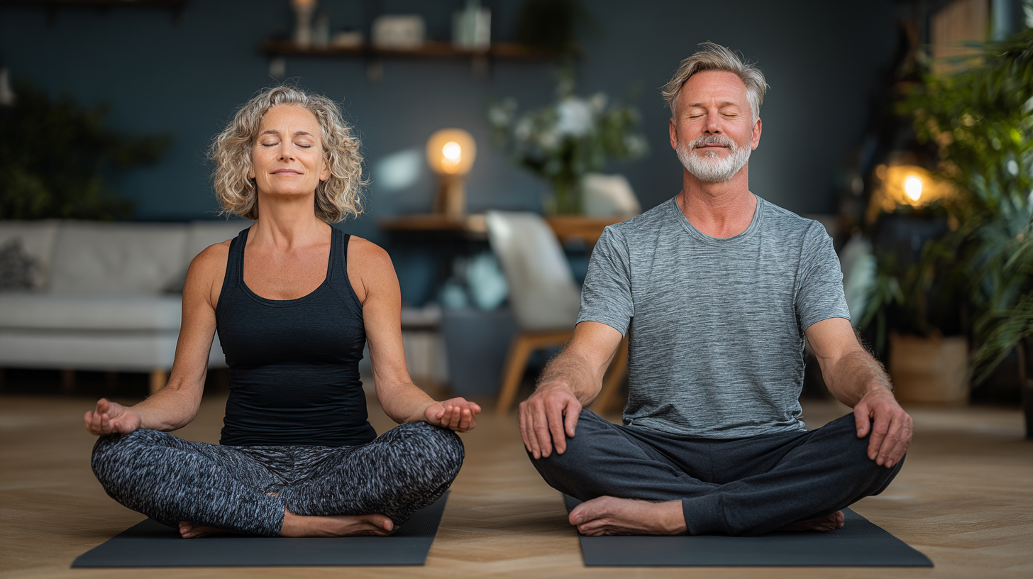 Група старших людей займається різноманітними активностями на свіжому повітрі